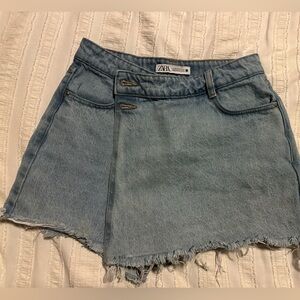 Zara Denim Skort